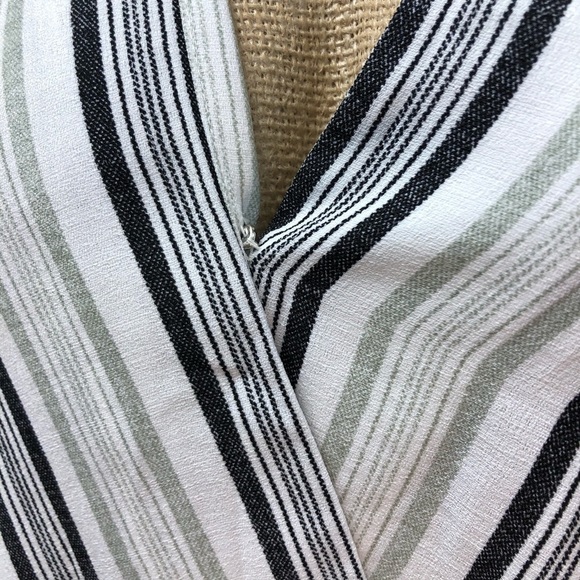 Lumiere striped surplice romper small - Picture 2 of 8